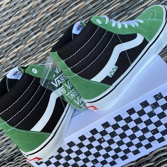 Vans Skate Sk8-Hi Juniper/Black MENS - Picture 15 of 16